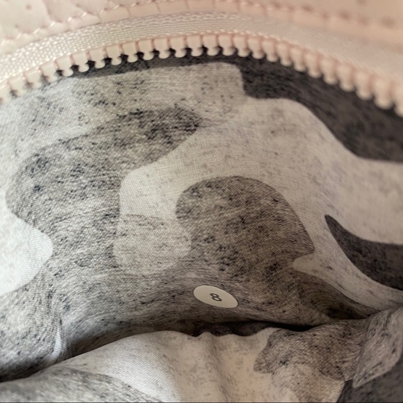 Lululemon Quarter Popover Pink and Grey Sweater - Picture 6 of 8